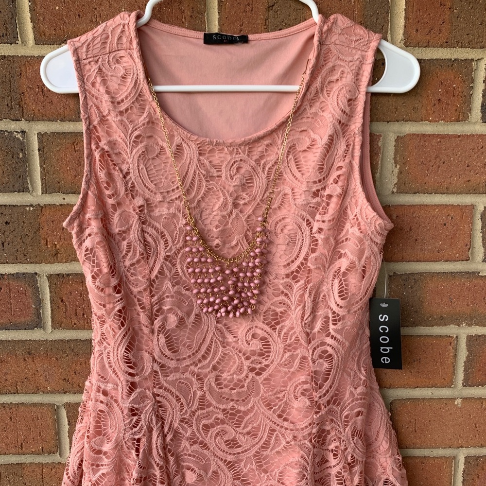 Blush pink blouse size small
